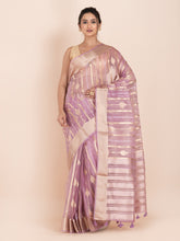 KAVVYA LAVENDER ORGANZA SAREE